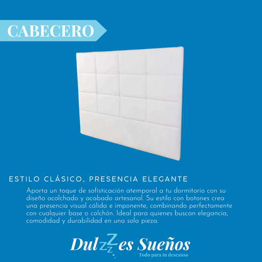 Cabecero Capitoné